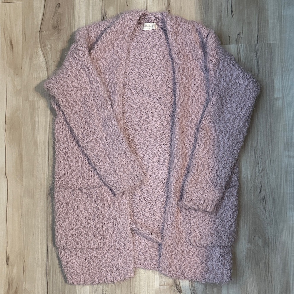 Altar'd State Soft Pink Cardigan